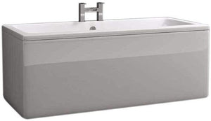Synergy Berg Cubic 1700 x 700mm No Tap Holes Premier Finish Double Ended Bath