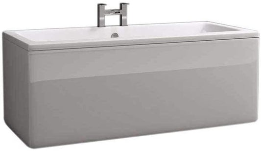 Synergy Berg Cubic 1700 x 700mm No Tap Holes Standard Double Ended Bath