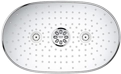 GROHE Rainshower SmartControl 360 Duo head shower set 2 spray types, colour: chrome - 26254000