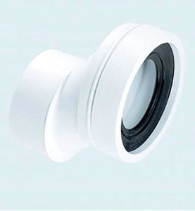McAlpine WC-CON4B 40mm Offset Pan Connector -Plain End