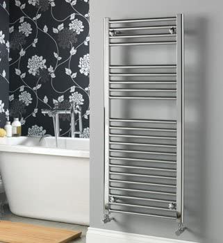 Vogue MD001 Focus Towel Warmer Chrome 1200x300