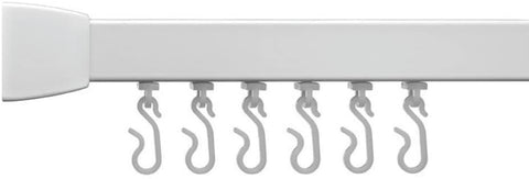 Professional Profile 800 Standard Shower Rail Color: White