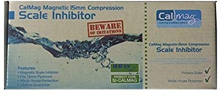 CALMAG 22mm Compression Inline Magnetic Scale Reducer Inhibitor Lime Beater