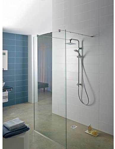 Ideal Standard L6224EO Silver Synergy 1000 mm Wet Room Panel, Dual