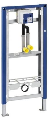 Geberit DUOFIX WC Frame, for Urinals, Main Fed Water, 1300mm High