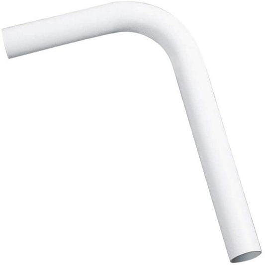 Macdee DFP12WH Flush Pipe 3-Piece White Side Wall