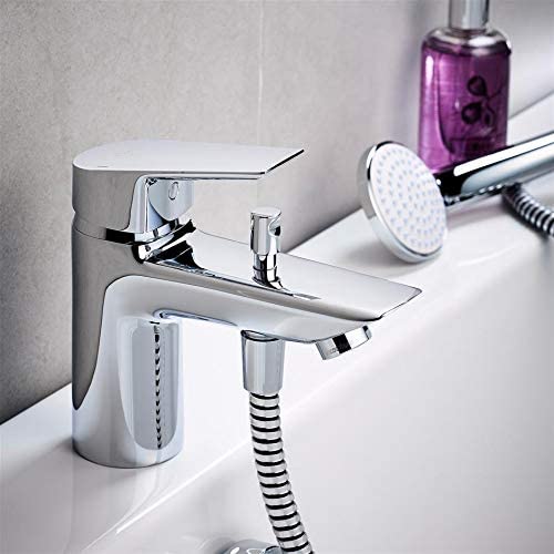 Ideal Standard B1957AA Tesi 1 Tap Hole Bath and Shower Mixer