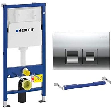 Geberit Duofix 1.12m WC Toilet Frame Delta Cistern Wall Brackets WC Bend Delta50