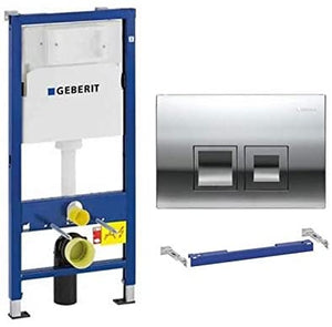 Geberit Duofix 1.12m WC Toilet Frame Delta Cistern Wall Brackets WC Bend Delta50