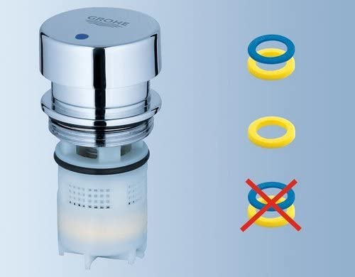 Grohe 36265000 Euroeco CS Self-Closing Sink Tap