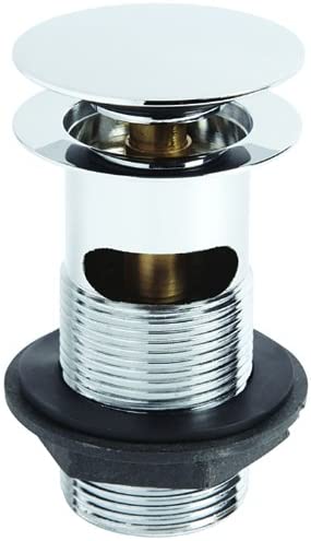 Methven WST304 Round Basin Clicker Waste with Chrome Finish