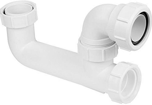 McAlpine SM10E 60mm Seal Extended Body Bath Trap, White