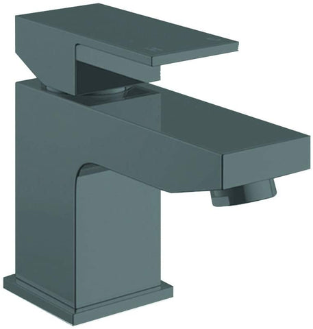 Trisen Kawa TT921 Single Lever Black Mini Mono Basin Mixer (No Waste)