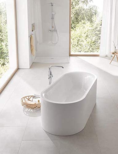 Grohe Lever Mixer Tap for Bath Essence New, Grey