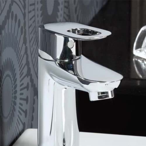 GROHE BAULOOP Modern Mono Basin Bath Bathroom Sink Mixer TAP with POP UP Waste 23335000
