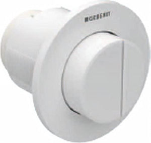 Geberit 116.056. KJ. 1í«Ì_Ì_ÌÎ̝ÌÎ̥í«ÌÎ_10, Recessed, Remote Control for Dual Flush Pneumatic Button, for Sigma 8í«ÌÎ_cm, White Gloss/Chrome/White