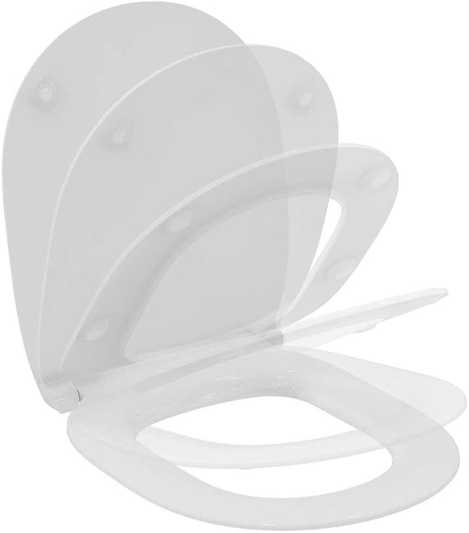 IDEAL STANDARD CONCEPT SLIM SOFT CLOSE TOILET SEAT & COVER - SEAT ONLY - E772601