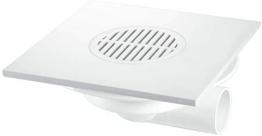 McAlpine USG3T6WH Untrapped Shower Gully 1.5in Hor.Out USG3T6WH