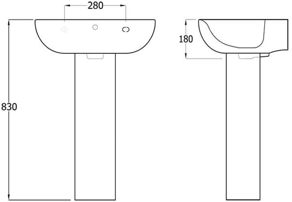 Synergy Tilly Pedestal SY-TIL02
