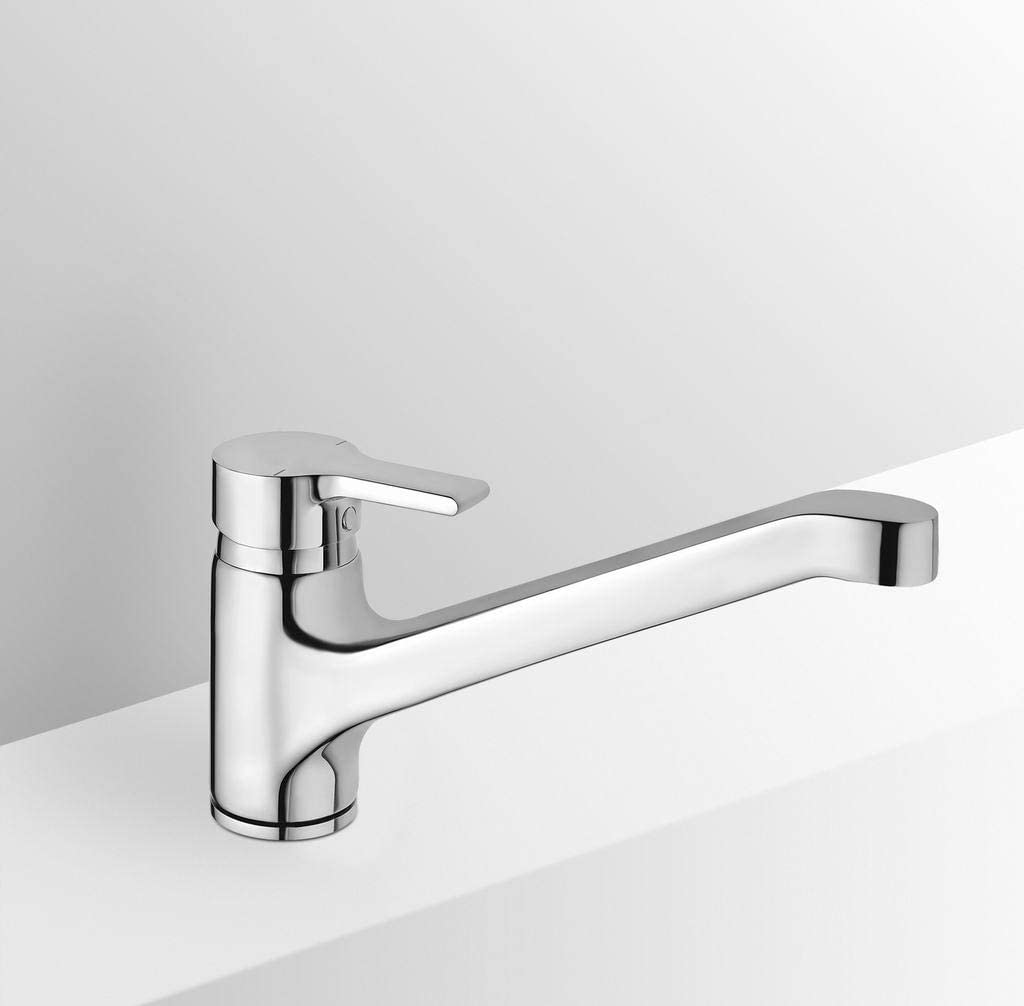 Ideal Standard Active Kitchen Fittings B8079AA Sink Tap with Pull-Out Spout Chrome-Plated