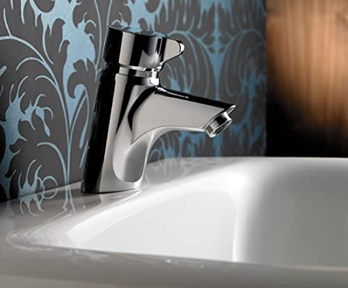 Armitage Shanks Avon 21 push button self-closing basin tap in chrome. B8263AA
