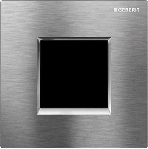 Geberit Sigma30 Urinal Flush Electronic Mains Brushed/Gloss - Flush Bathrooms