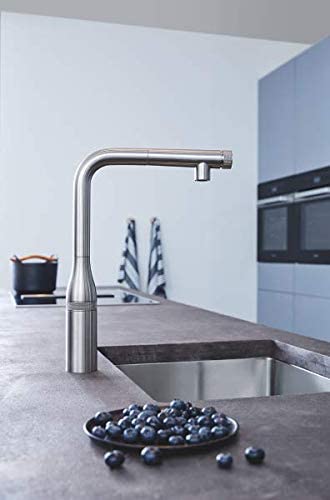 Grohe Essence 31615DC0 Sink Mixer Tap with SmartControl Supersteel