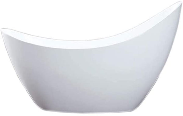 Synergy Slipper Modern 1750mm White Thin Edged Slipper Bath