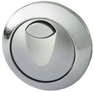 Grohe Eau2 New Style Dual Flush Pneumatic Chrome Toilet Push Button 38771000, Multi-Colour