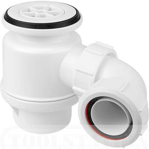 Shower Trap 50mm Seal 70mm Mushroom Flange White