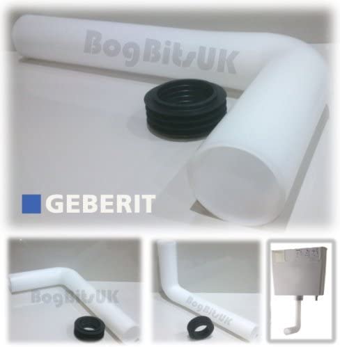 Geberit Concealed Cistern 2" Flush Pipe & Rubber Cone 50mm x 44mm 119.705.93.1