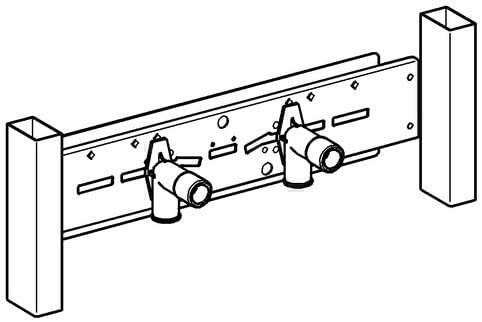 RAPID SL Mounting Bracket Avalon 37998 Red Wine Glasses