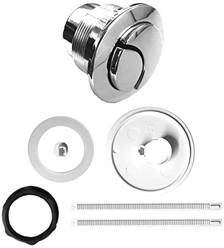 Ideal Standard Armitage Shanks Alto Chrome Dual Flush Toilet Push Button EV201AA, Multi-Colour