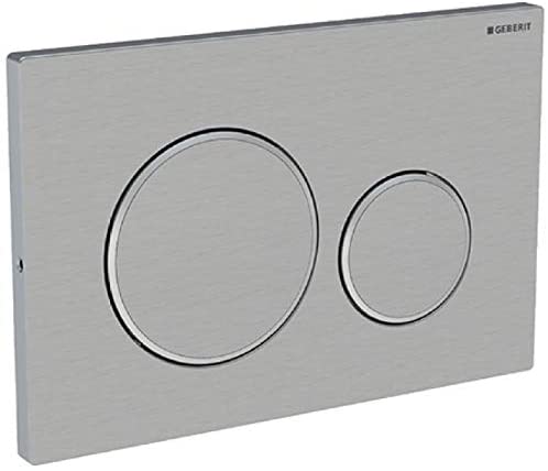 Geberit 115.889.SN.1 Sigma 20 Screw-On Actuator Plate Stainless Steel