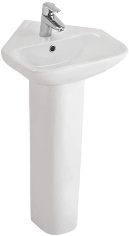 Arley Florence 450mm 1 Tap Hole Corner Basin 237161