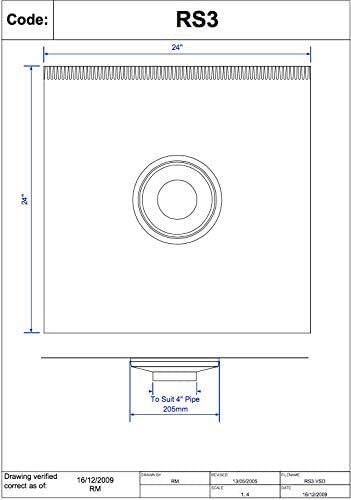 McAlpine 4" MacFlash - 24" x 24" RS3
