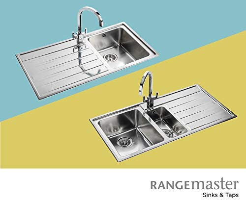 Rangemaster RK9851L/ Rockford Inset Sink, Stainless Steel