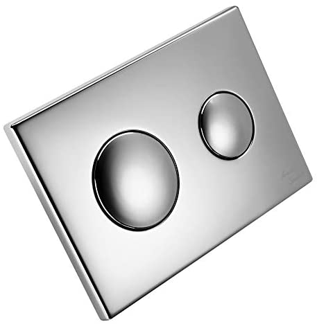 Armitage Shanks S4397 Conceala 2 Dual Flush Push Button Plate (Brushed Nickel)