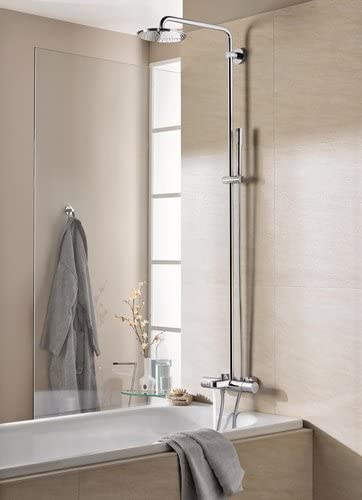GROHE Grohtherm 2000 Thermostat with Integrated 2-Way Diverter for Bath or Shower with More Than one Shower, Final Assembly Set 19355001