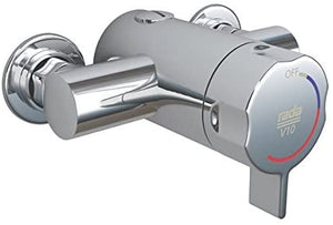 Rada 1.1651.004 V10 Exposed Shower Valve Mixer, Chrome