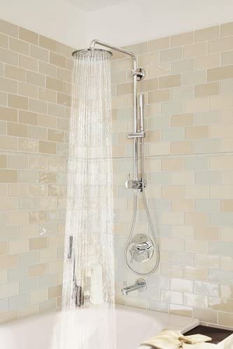 GROHE Grohtherm 2000 Thermostat with Integrated 2-Way Diverter for Bath or Shower with More Than one Shower, Final Assembly Set 19355001