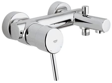 Grohe Concetto 32211 001 Chrome Exposed SL 1/2 inch Bath/Shower Mixer