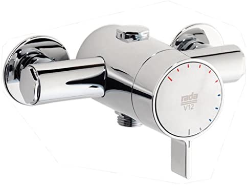 Rada 1.1651.001 V12 Exposed Shower Valve Mixer, Chrome