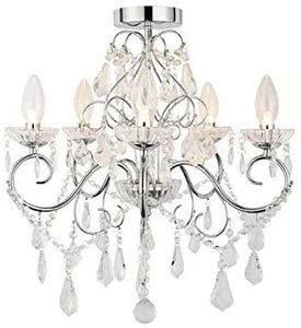 Forum Elsie 5 Light Chandelier
