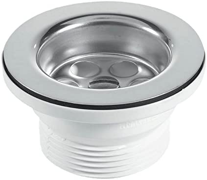 McAlpine BSW10PC Centre Pin Bath Waste, White