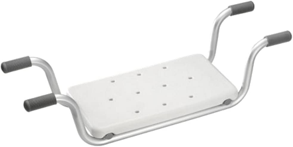 Croydex Easy-Fit Bath Bench/Seat AP210122 (Corrosion-Resistant Aluminium Frame)