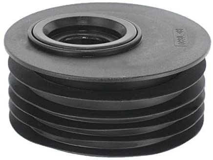 McAlpine DC2BL-OS Offset Drain Reducer Connector, Black