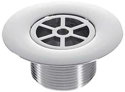 McAlpine 1̴_" Standard Shower Waste - 85mm CP Brass STW85CPB