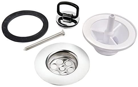McAlpine Belfast Sink Waste With C/P Plug & Chain PART NO BSW6CP2H by Mcalpine