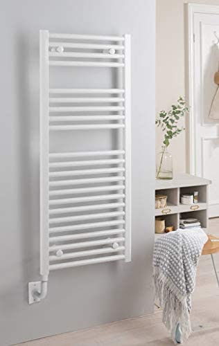 Vogue MD001 Focus Towel Warmer White 1200x500